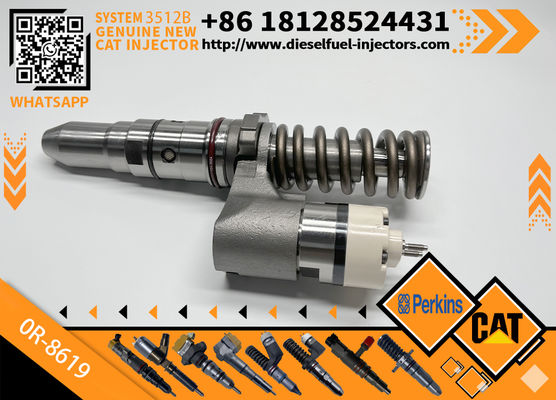 Common Rail Fuel Injector 150-4453 0R-8619 for CAT 5130B 5230B Injector for Caterpillar Machinery Diesel Engine Parts