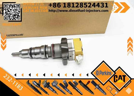 Common Rail Fuel Injector Excavator Parts Engine 3408 3412 Fule Injetor 232-1173 232-1183 232-1168 174-7528 174-7526 for CAT