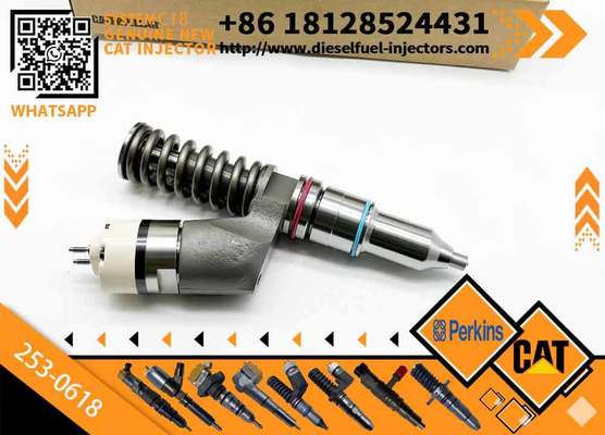 Fuel Injector 370-0750 253-0616 253-0618 for Excavator Caterpillar E365C E374D with CAT C15 Engine