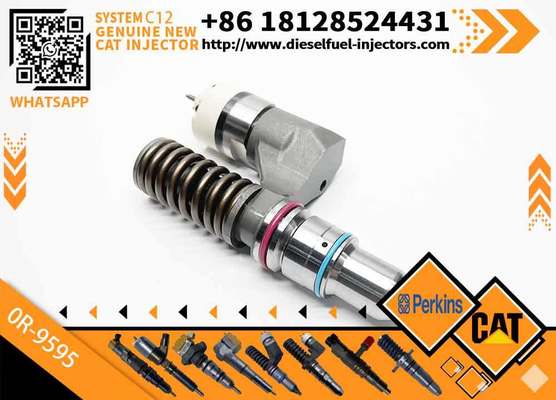 Quality - Tested Fuel Injector 153-7923 0R-9595 CAT C12 1537923 0R9595 Common Rail Injector for Caterpillar 3176B Excavator