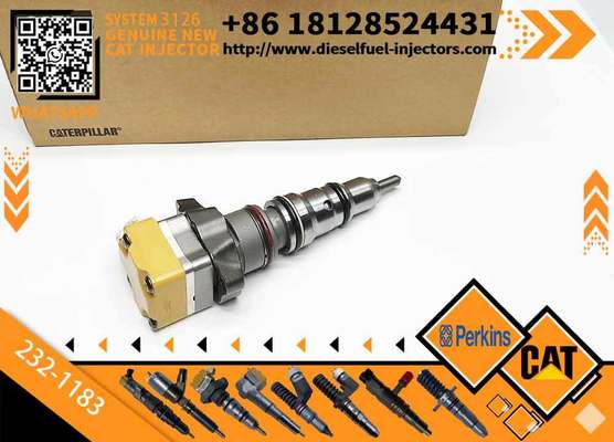 Common Rail Fuel Injector Excavator Parts Engine 3408 3412 Fule Injetor 232-1173 232-1183 232-1168 174-7528 174-7526 for CAT