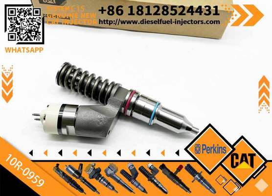 SR4 3406E 3456 Engine Diesel Fuel Common Rail Injector 211-3027 10R-0959 for Caterpillar Excavator 385B
