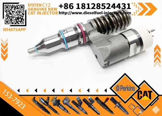 Quality - Tested Fuel Injector 153-7923 0R-9595 CAT C12 1537923 0R9595 Common Rail Injector for Caterpillar 3176B Excavator